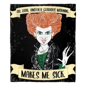 Hocus Pocus; Glorious Morning Aggretsuko Comics Silk Touch Throw Blanket; 50" x 60"