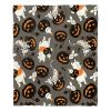 Winnie the Pooh; Pumpkin Patch Pattern Aggretsuko Comics Silk Touch Throw Blanket; 50" x 60"