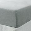 King Fitted Sheet 1 Pc, Bed Sheets King Size, Linen Sheets, Hotel Sheets, Breathable & Fade Resistant King Sheets, Sea Glass