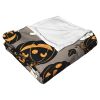 Winnie the Pooh; Pumpkin Patch Pattern Aggretsuko Comics Silk Touch Throw Blanket; 50" x 60"