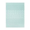 2" 5-Zone Cooling Gel Memory Foam Mattress Topper, Twin