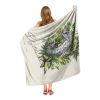 Harry Potter; Slytherin Aggretsuko Comics Silk Touch Throw Blanket; 50" x 60"