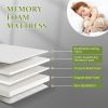 10 Inch Gel Memory Foam Mattress for Cool Sleep, Pressure Relieving, Matrress-in-a-Box, Twin Size