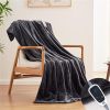Electric Blanket Heated Throw Digital Controller 10Hour Timer 6 Heat Settings